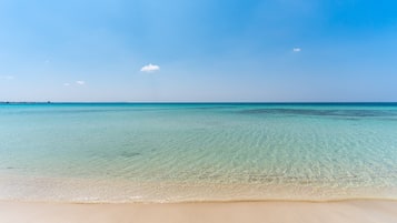 On the beach