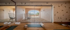 Utsikt fra overnattingsstedet