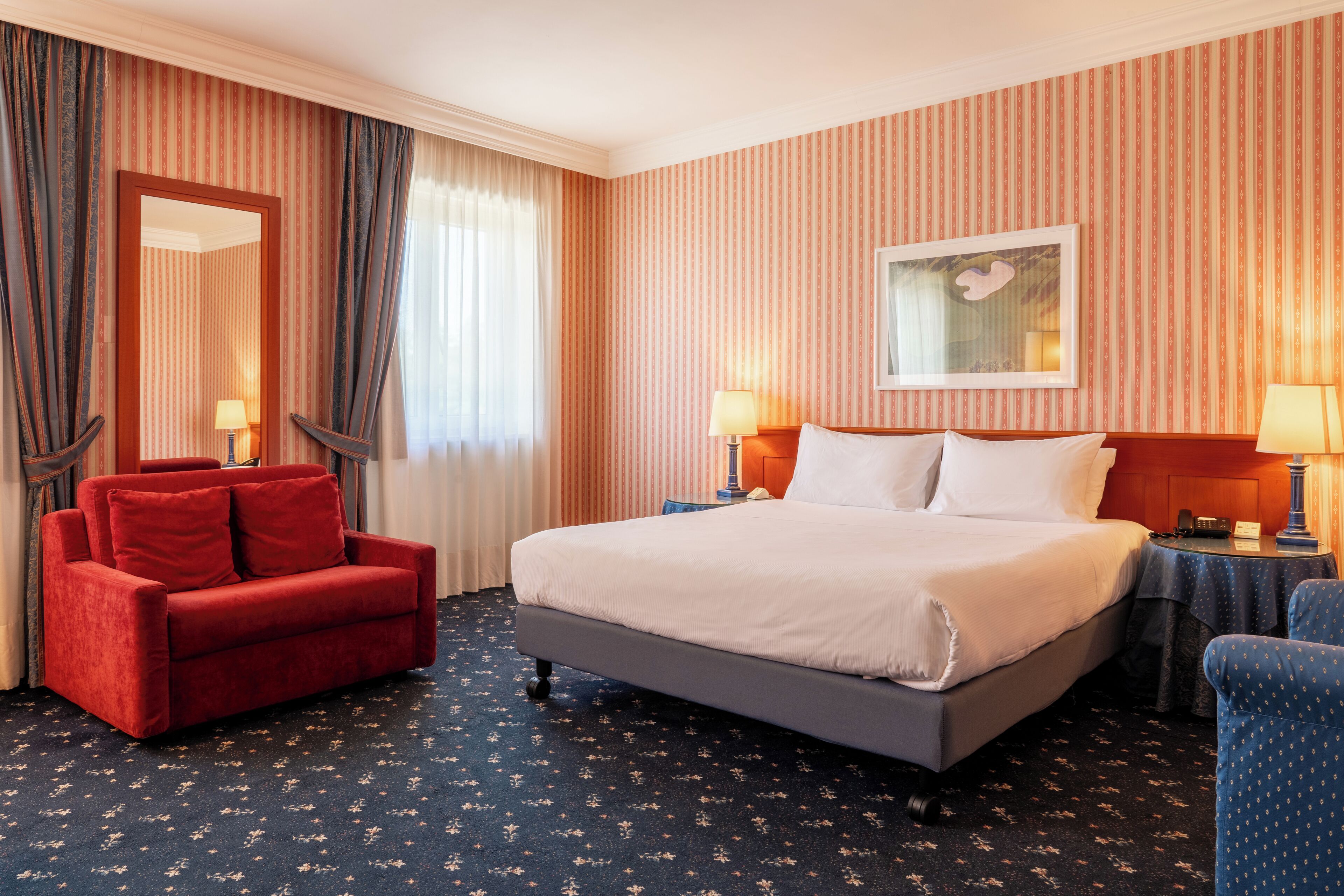 Chambre Standard Double ou avec lits jumeaux, 1 lit double