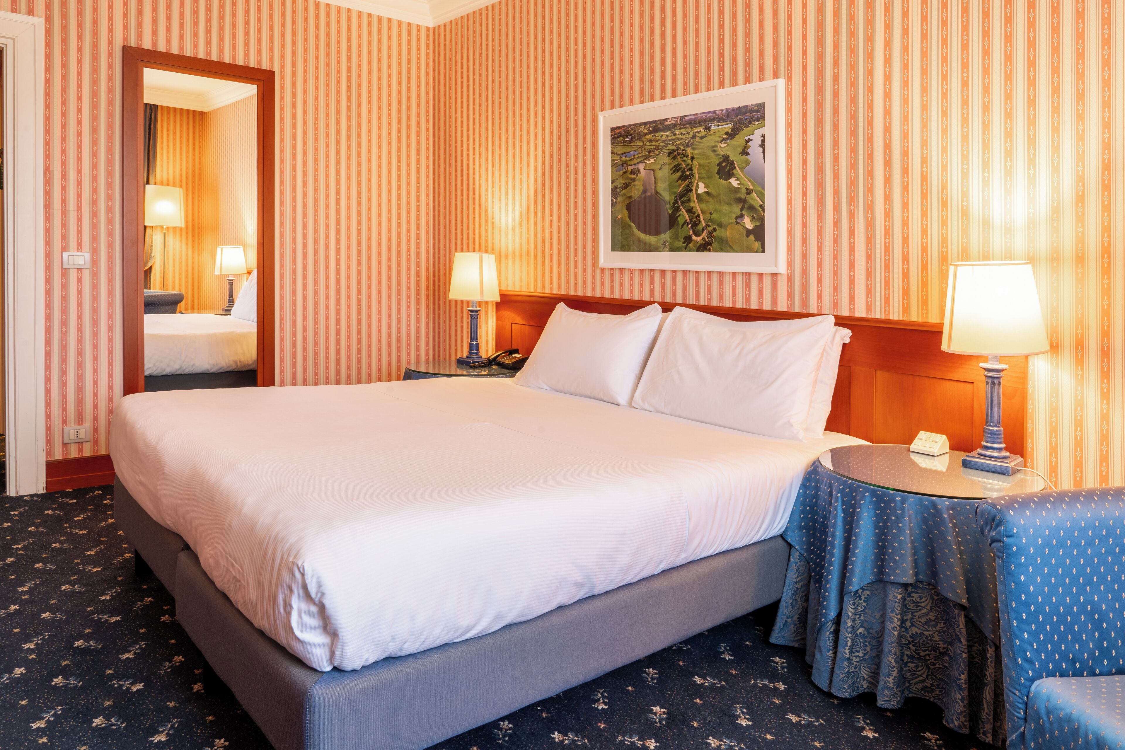 Chambre Standard Double ou avec lits jumeaux, 1 lit double