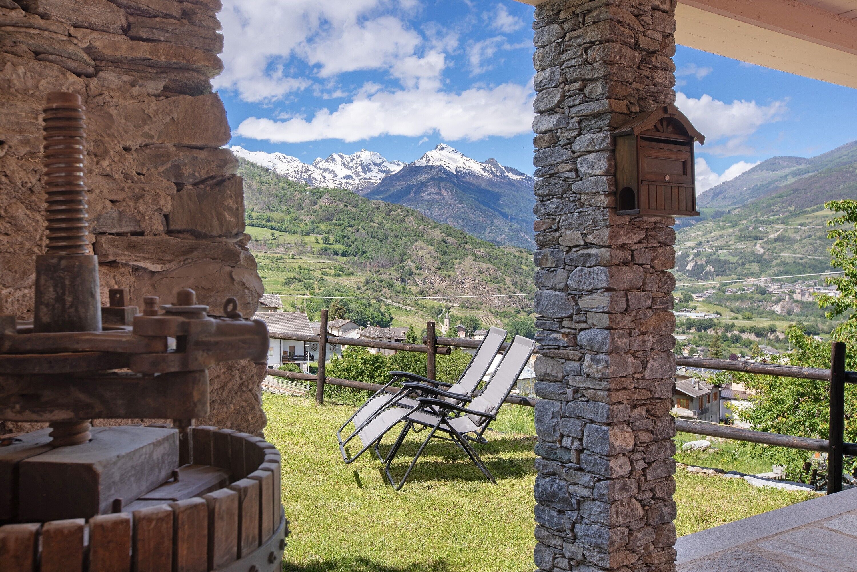 Enceinte de l’hébergement