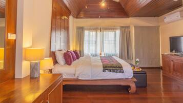 Deluxe-Villa | 3 Schlafzimmer, Zimmersafe, individuell eingerichtet