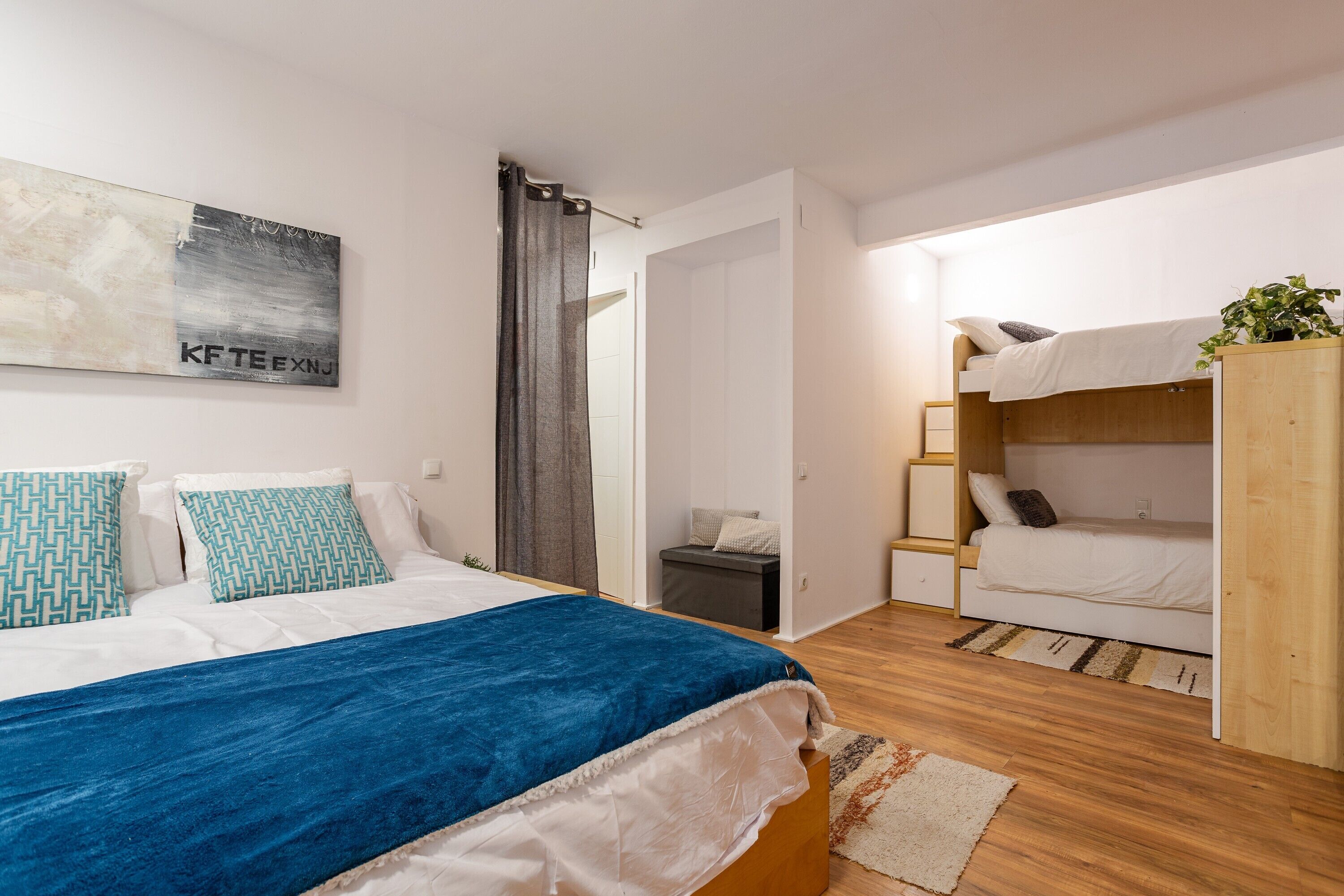 1 dormitorio, wifi gratis, ropa de cama