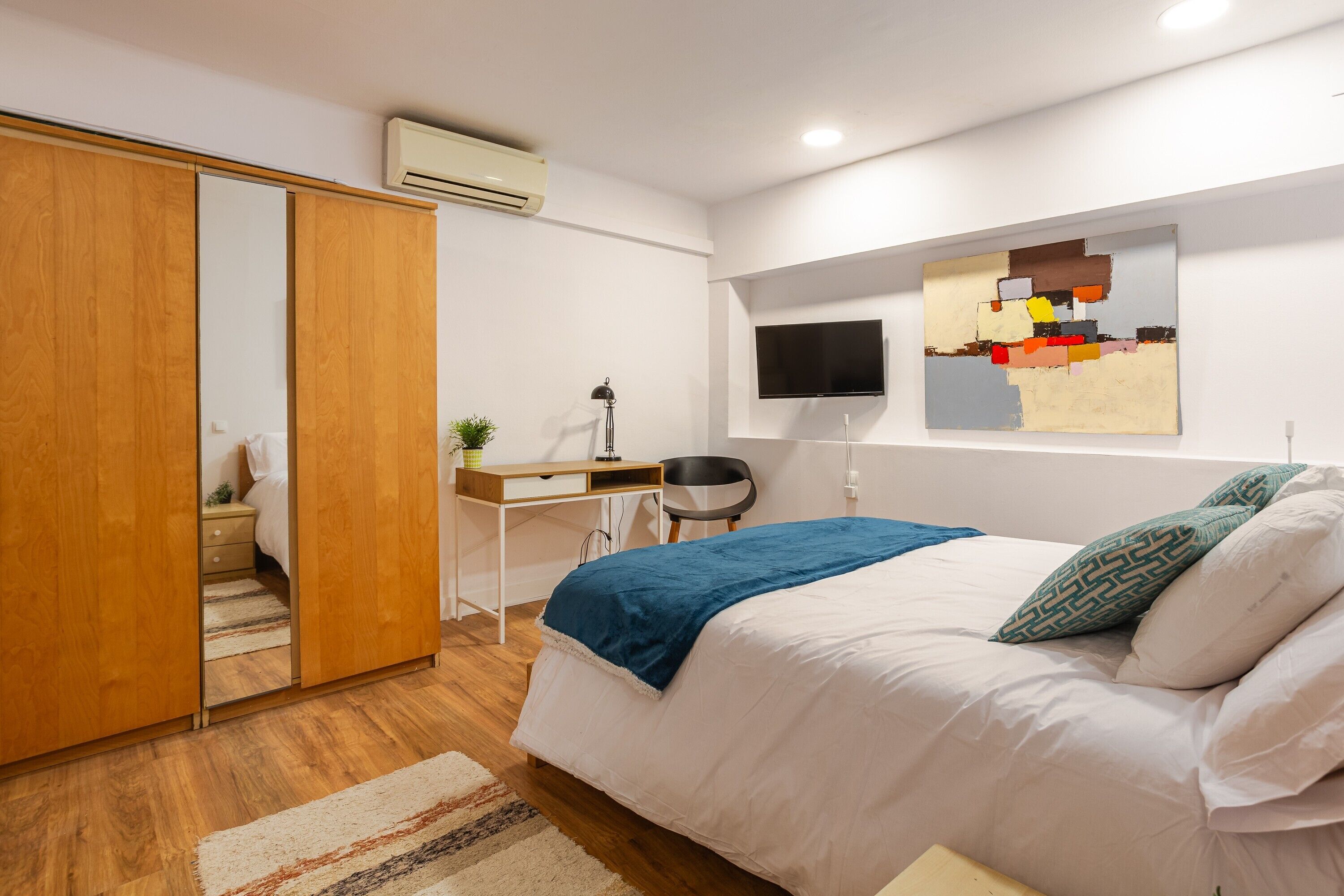 1 多间卧室、免费 WiFi、床单