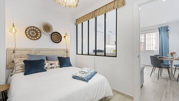 1 Schlafzimmer, Bügeleisen/Bügelbrett, kostenloses WLAN, Bettwäsche