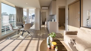Living room - Stunning Acropolis View Apartment (Athens)