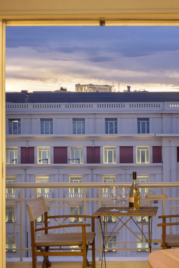 Balcony - Aristocratic 1 BR in the Heart of Athens (Athens)
