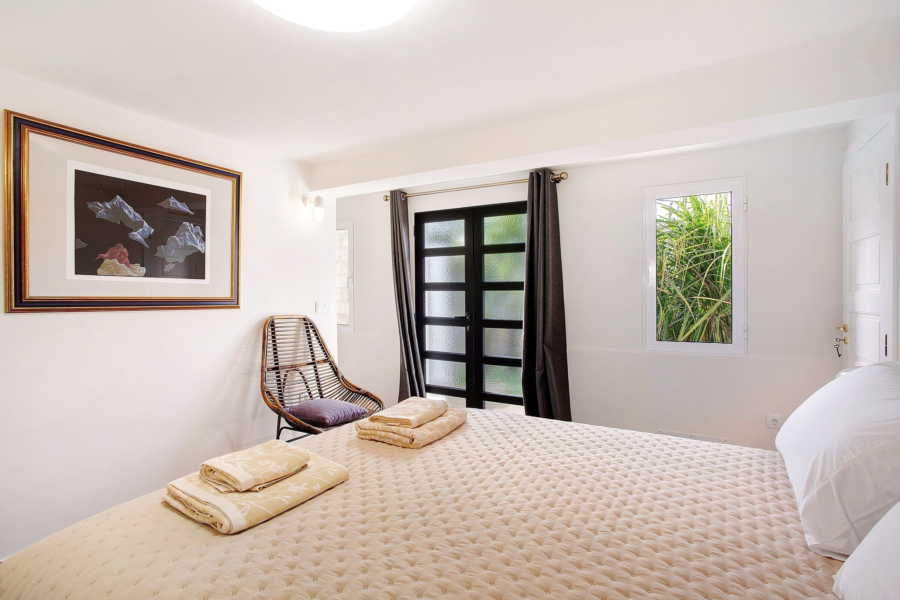 1 chambre, fer et planche à repasser, Wi-Fi gratuit, draps fournis