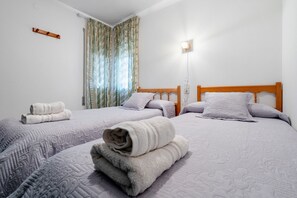3 habitaciones, wifi gratis y ropa de cama 