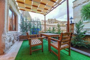 Terrace/patio - Enjoy Stone Hotel  (Nevsehir)