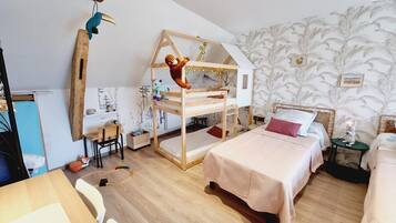 4 chambres, Wi-Fi gratuit