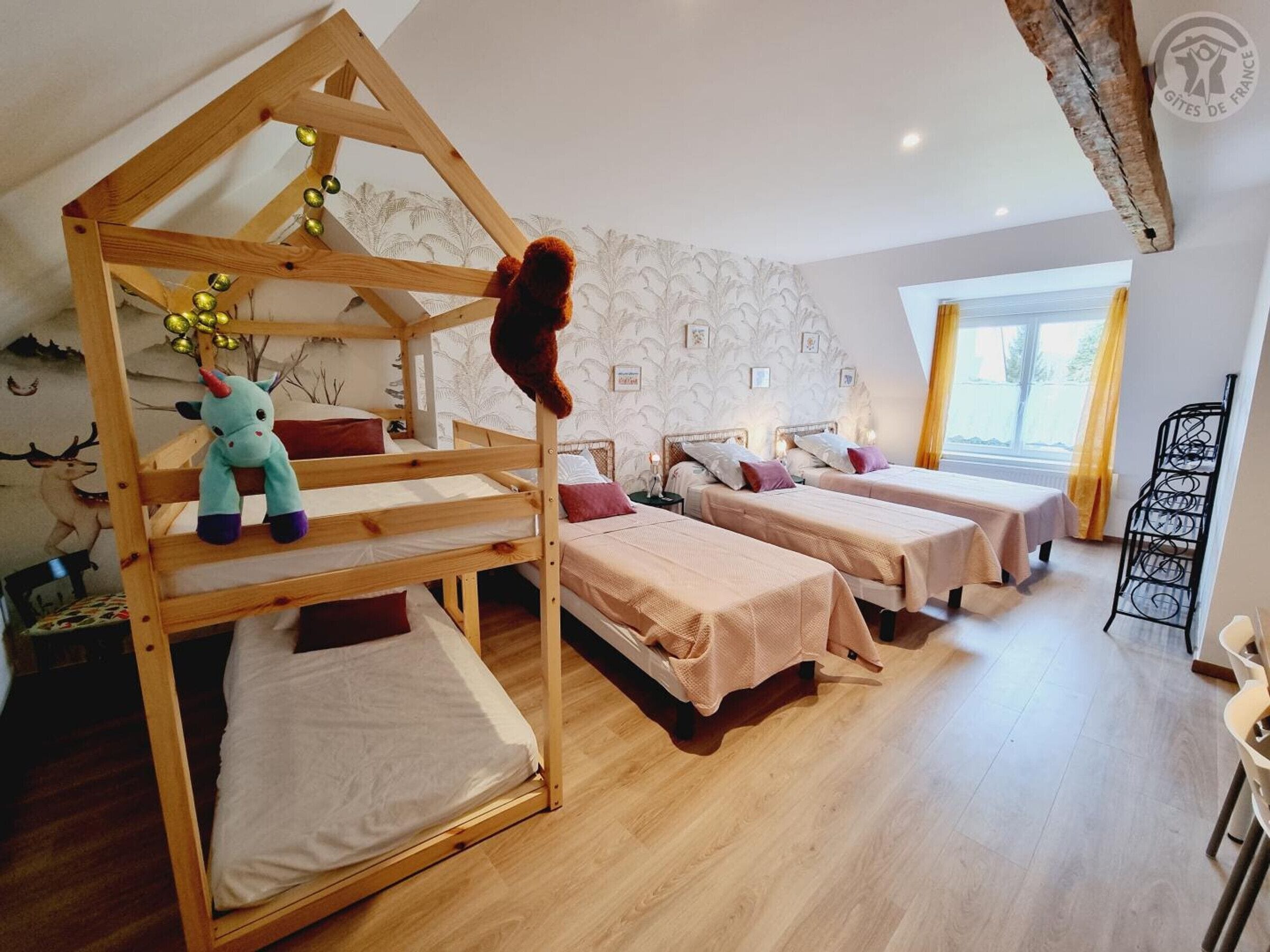 4 slaapkamers, gratis wifi