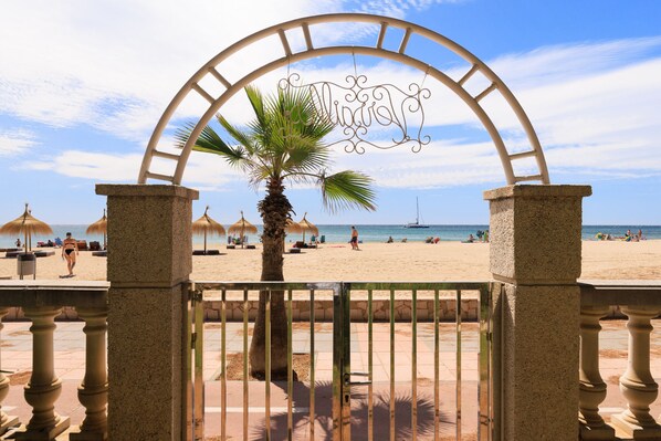Beach nearby