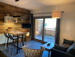 TV - Lovely 2-room apartment, valley view, Châtel, 4 pers (Châtel)