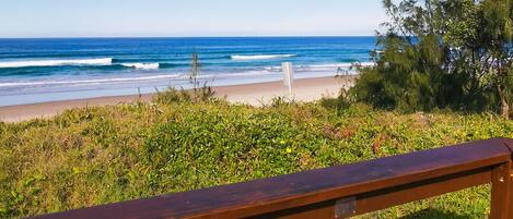 Beach nearby, beach towels