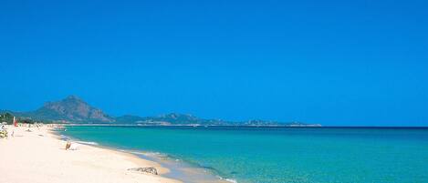 Una spiaggia nelle vicinanze