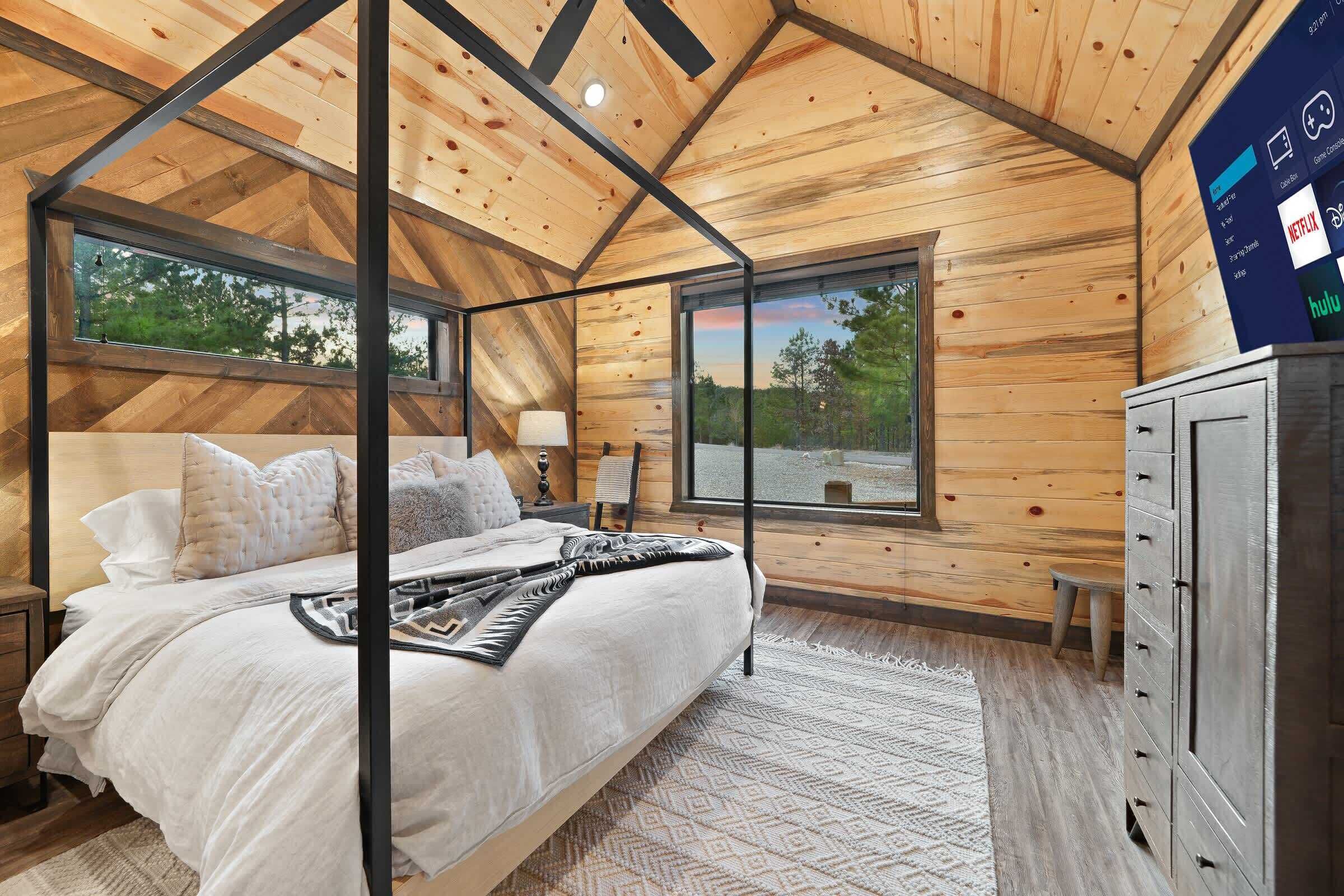 4 habitaciones, wifi, ropa de cama y acceso para silla de ruedas 