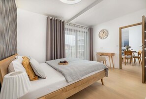 1 غرفة نوم ومكواة/لوح كي وواي فاي وملاءات أسرّة