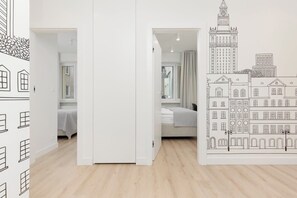 3 bedrooms, iron/ironing board, WiFi, bed sheets