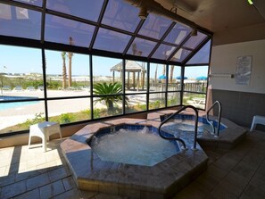 Indoor pool - Snowbird Availability!  Beachfront 3BR!!  Inquire for best Rates! (Orange Beach)