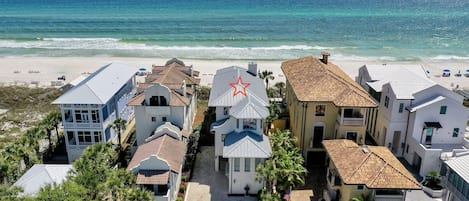 Accommodatie ligt op het strand