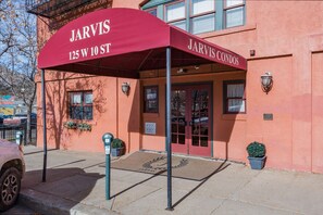 Exterior detail - Updated Condo in the Historic Jarvis Building - Downtown Durango - AC (Durango)