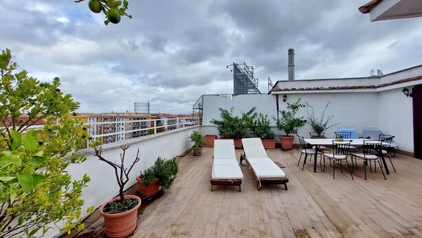 Unclassified image, 1 of 25, button - Attico con terrazza Viale Marconi  (Rome)