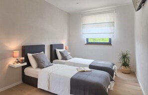 3 chambres, lit parapluie, Wi-Fi gratuit, draps fournis