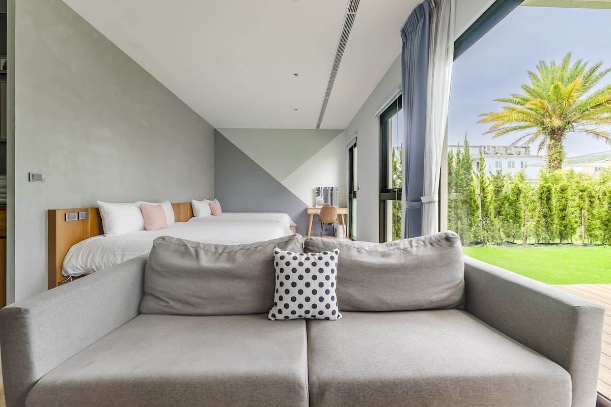 Villa, 1 camera da letto | 1 camera, una scrivania, tende oscuranti, Wi-Fi gratuito