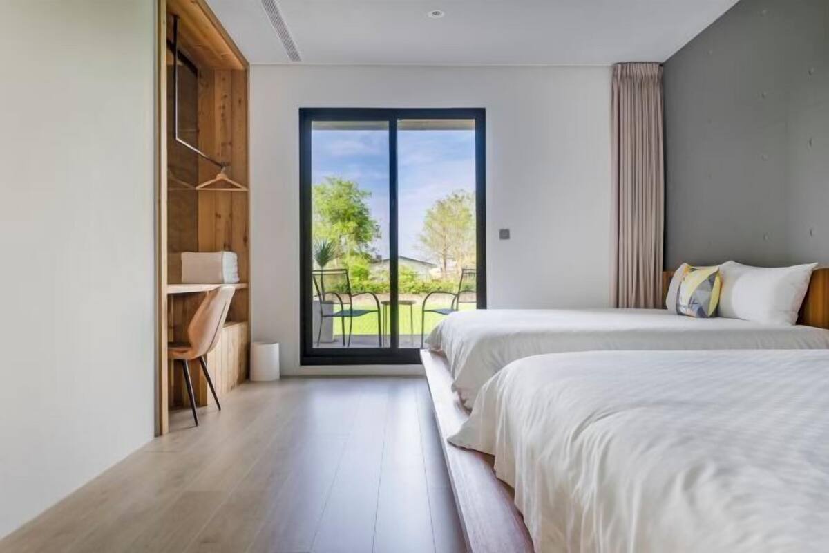 1 Schlafzimmer, Schreibtisch, Verdunkelungsvorhänge, kostenloses WLAN