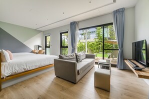 One-Bedroom Villa | Desk, blackout drapes, free WiFi, bed sheets - Ningxia Time (Dongshan)