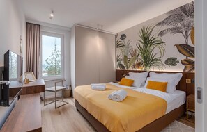 5 camere, Wi-Fi gratuito, lenzuola