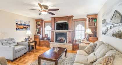 Charming Manchester Retreat w/ Patio & Fireplace!