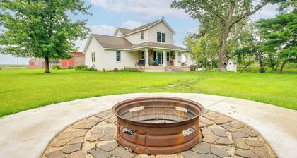 Charming Manchester Retreat w/ Patio & Fireplace!