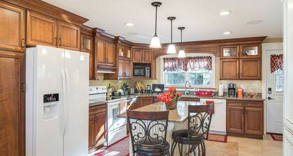Charming Manchester Retreat w/ Patio & Fireplace!