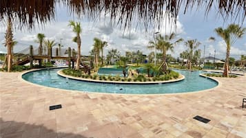Una piscina riscaldata