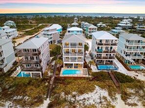 Exterior - Available for a Holiday Stay! Gulf Front Views! Elevator! Private Pool! Porch! (Port St. Joe)