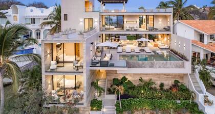 Luxury Oceanfront Villa w/ Pools & Elevator