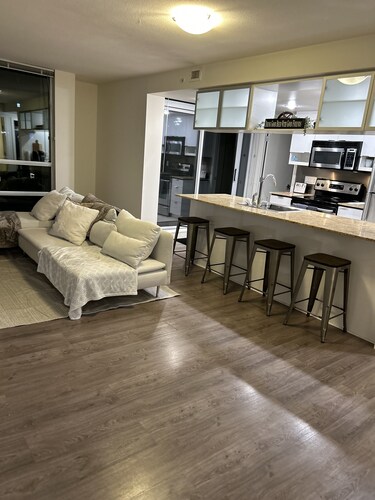 Comfortable, cozy modern condo 2 bedrooms, 2 bath and an office. Great location.