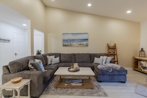 Smart TV y chimenea