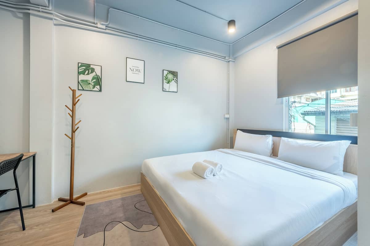 Basic Double Room | Premium bedding, pillowtop beds, blackout drapes, free WiFi