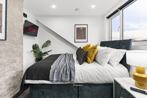 4 habitaciones y ropa de cama