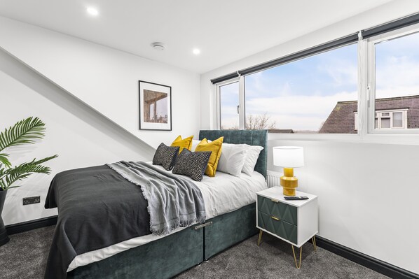 4 habitaciones y ropa de cama 