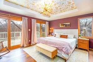 4 makuuhuonetta, silitysrauta/-lauta, vauvan matkasänky, ilmainen Wi-Fi