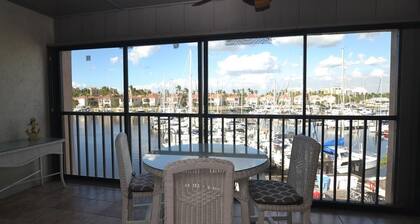 Beautiful marina view in the Keel Club @ Burnt Store Marina and Country club