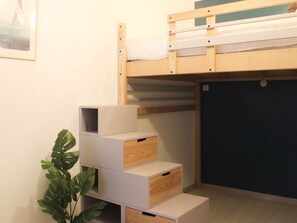 1 chambre, fer et planche à repasser, Wi-Fi, draps fournis