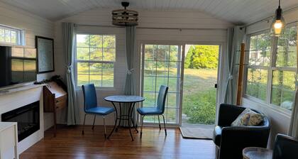 Oceanside Acadia Artist's Studio with high end finishes and local character