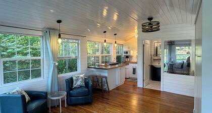 Oceanside Acadia Artist's Studio with high end finishes and local character