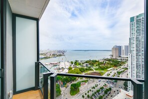 Deluxe-Apartment | Balkon