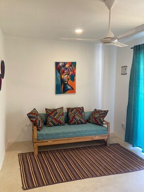 Apartment, 1 Bedroom | Living area - SAND BEACH PALM RESIDENCE (Bwejuu)